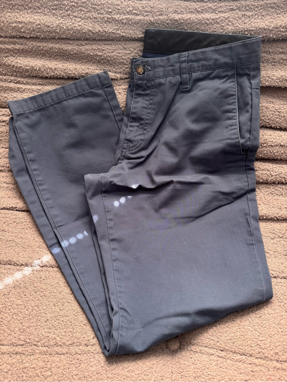 Men's Volcom light blue Casual Pants
